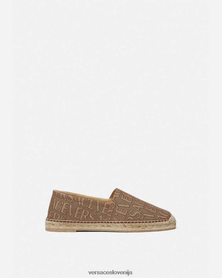 moški vsestranske espadrile Versace rjav 20B20P1563 čevelj