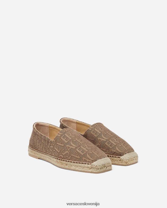 moški vsestranske espadrile Versace rjav 20B20P1563 čevelj