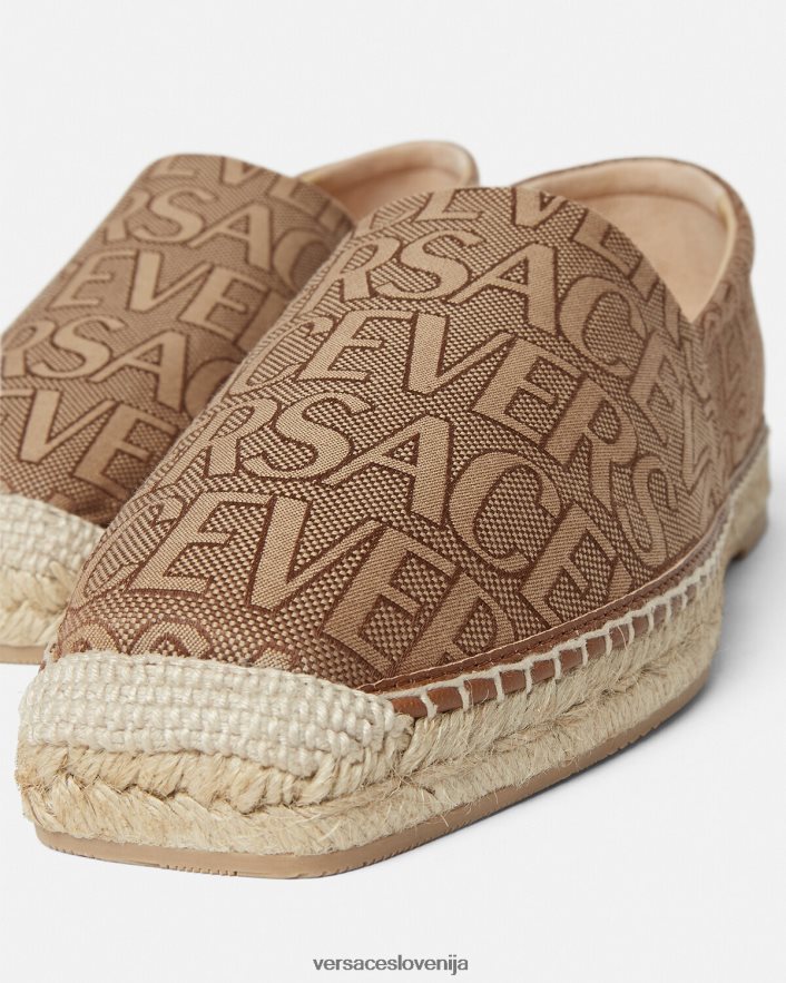 moški vsestranske espadrile Versace rjav 20B20P1563 čevelj