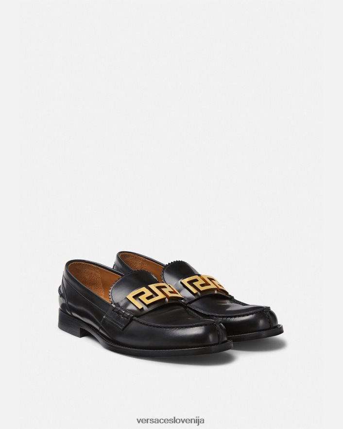 moški greca loaferji Versace Črna 20B20P1567 čevelj