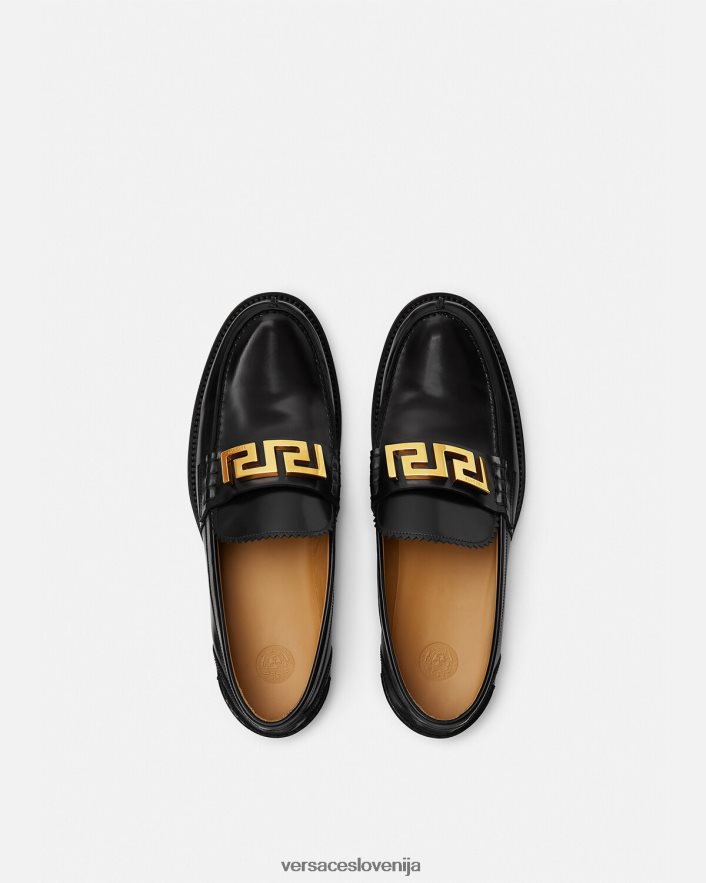 moški greca loaferji Versace Črna 20B20P1567 čevelj