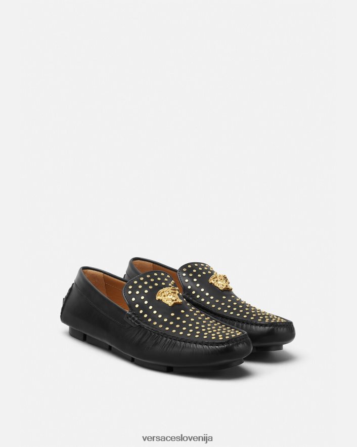 moški la medusa loaferji Versace Črna 20B20P1573 čevelj