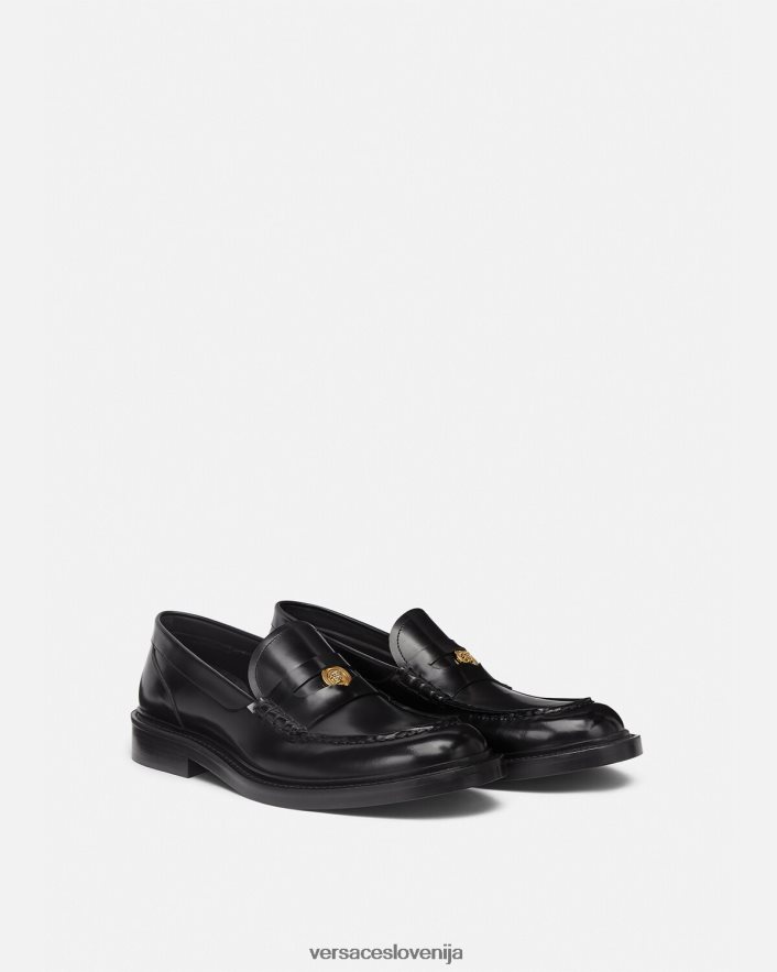 moški medusa loaferji Versace Črna 20B20P1570 čevelj